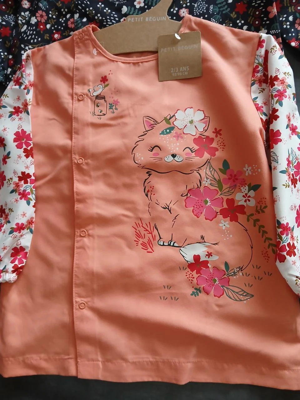Blusa delantal pintura niña Petit Béguin 92/98 cm 2/3 años – photo 5